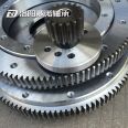 High precision small rotary bearing with four point contact ball type rotary table bearing grinding process and precise transmission of external teeth