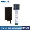 HDMI to MIPI interface driver board with 6-inch 720 * 1280 tft LCD display kit adapter board