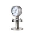 Y40 shell stainless steel pressure gauge, 7bar pressure detection instrument, spray machine pressure gauge