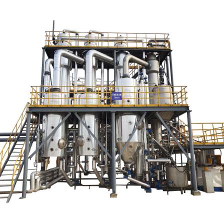 Jinbang MVR triple effect evaporator industrial high salt wastewater treatment system falling film evaporation equipment