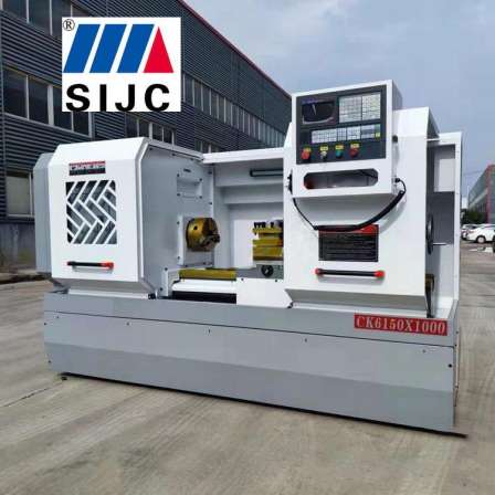Supply CNC lathe CAK5085 three speed infinitely variable speed four station open-loop control