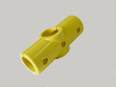 Jiahang fiberglass fence accessories 50 round tube corrosion-resistant and aging resistant four-way base connector