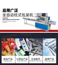 Fully automated pillow type packaging machine with dual servo control for frozen food, frozen food, ice cream bag packaging equipment