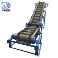 Construction sand loading and unloading conveyor Kunwei skirt edge belt conveyor skirt edge partition belt conveyor