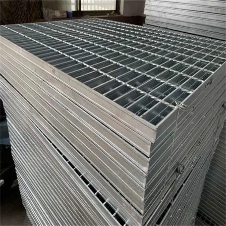 Special shaped steel grating plate for sewer, hot-dip galvanized grating plate, customizable anti-skid step ditch cover plate