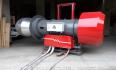 Low nitrogen transformation of diesel burner, fuel oil burner, compact gas burner