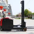 Forward moving electric forklift stacker, 1 ton, 2 tons, station driven, legless balance weight, pallet lift truck