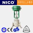 NICO Nico imported pneumatic sleeve regulating valve, single seat, double seat, precision small diaphragm type, American brand