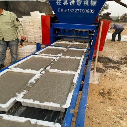 100 type highway slope protection brick machine, cement flower brick machine equipment for entering Yilu Road