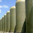 Manufacturer of second-hand fiberglass storage tanks with 1-200 cubic meters of corrosion-resistant food and chemical waste with long storage life