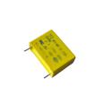 Production of safety regulated metallized polypropylene film anti-interference capacitor X2-275V