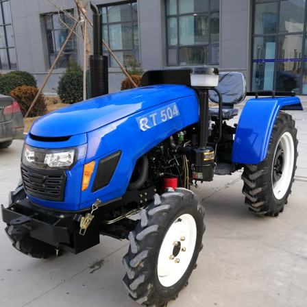 Agricultural greenhouse narrow wheelbase 2/4WD 50HP tractor cultivator can be equipped with ridger and cultivator