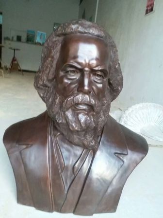 Bronze Portrait Making, Marx and Engels Statue Customization, Human Scale, Scientists, Celebrities Sculpture