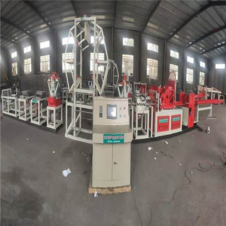 Automatic hook mesh forming machine with steel mesh belt hook mesh welding machine Jinlema