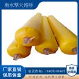 Post pouring belt intercepts cement partition airbag, building beam column nodes, high and low grade concrete stubble blocking airbag