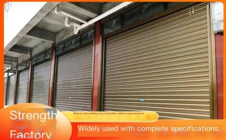 Golden piano electric remote control Garage door is firm, reliable, not easy to deform, with various specifications and thickened materials
