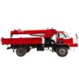 Landscape greening truck mounted crane, flat transport vehicle, multifunctional truck mounted crane, Jiusheng