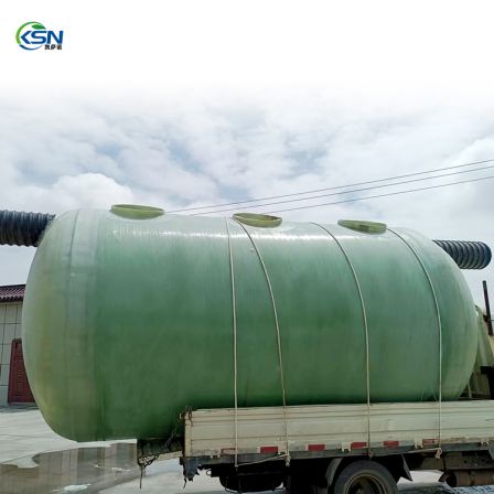 Internally reinforced integrated septic tank, buried fiberglass fire water tank, oil separation tank, Casano Environmental Protection