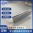 National Standard 6063 Edge Bar Aluminum Profile Moulding Customization Aluminum Alloy Furniture, Wardrobe Profile Aluminum Extrusion, Spraying, Polishing