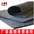 Black polyester chemical fiber felt, steel plate, dirt removal and oil wiping felt, large layered chemical fiber felt