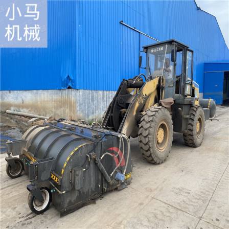 Retrofitting dust removal and sweeping machine Cement plant dust removal and sweeping vehicle Road surface debris and soil cleaning