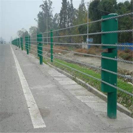 Wood grain transfer printing guard rail, steel wire rope guard rail, traffic anti-collision pole, Yunjie
