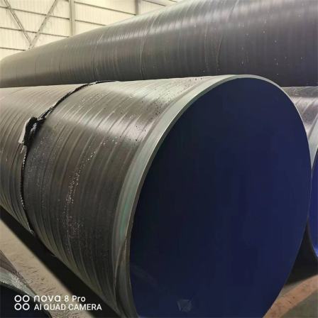 Three oil and two cloth anti-corrosion pipeline, 3PE spiral seamless steel pipe, used for natural gas and oil transportation, high temperature resistant