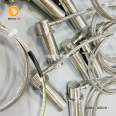 Heating tube of underwater granulator, stainless steel heat-resistant material, insulated electric heating tube