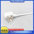 The integrated molding process of the three core national standard power cord has low loss and good user experience