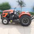 Water and drought dual-purpose four-wheel drive four-wheel tractor with low fuel consumption, four wheel agricultural greenhouse king tractor, four wheel high configuration powerful tractor