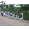 3 ton yacht trailer, Shenzeng Machinery, rubber boat skeleton vehicle, motor boat handling equipment vehicle