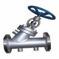 Stainless steel Y-type manual direct current stop valve, ductile iron hard sealing, wear-resistant valve