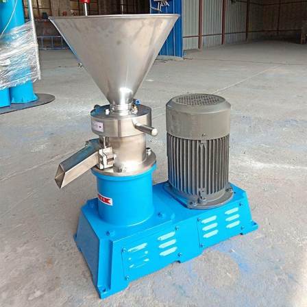 Shenglong 3D food grade sanitary stainless steel small peanut butter sesame paste Chili sauce and paste tomato paste colloid mill