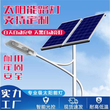 Yichuang Optoelectronics Customized 6-meter 30W White Light High Efficiency Waterproof and Lightning Protection Solar Street Lamp