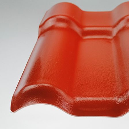 Flame retardant and thermal insulation resin tiles, thickened antique roof tiles, villa flat to sloping roof tiles