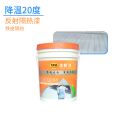 Reflective thermal insulation coating for roof, reflective cooling, thermal insulation, and waterproof coating for external wall insulation of tank