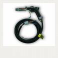 Electrostatic removal air gun, Electrostatic precipitator gun and ion air gun for removing substrate dirt and dust