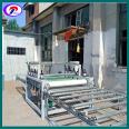 200mm Nitrile rubber rock wool board calcium silicate board veneer machine melamine gypsum board pvc film sticking machine