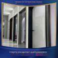 Extremely narrow frameless side hung door with thousands of smooth doors, windows, bedrooms, small balconies, 4-7 days shipping, high appearance