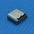 Xinfenglei TYPE C 6Pin SMT with spring clip short pin type-c connector on the motherboard