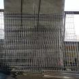 Double side wire guard rail net, road guard rail, low carbon steel wire double side guard rail, customizable