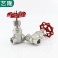 304 316 stainless steel wire mouth gate valve Z15W water pipe switch main valve imported from the United States with internal thread thread