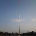 Manufacturer of enterprise stainless steel 9-meter conical flagpole with no welding points on the surface 304 manual electric lifting flagpole