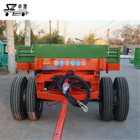 Excavator trailer application for additional machinery engineering machinery Cart equipment handling Flatbed trolley