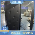 Galvanized steel plate material private clubhouse box door, TV station live broadcast room soundproof door creation exhibition