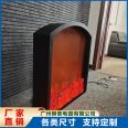 European electronic fireplace simulation flame electric Space heater decoration embedded household Liutai