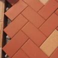 Sintered clay bricks, garden tiles, courtyard tiles, outdoor red square tiles, sidewalk tiles