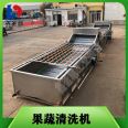 Commercial fruit and vegetable bubble cleaning machine Potato spray sludge removal spot central kitchen processing equipment