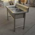 Bowl grab commercial kitchen 304 stainless steel sink, kitchen sink, dishwashing basin, commercial laundry sink, vegetable sink, integrated cabinet