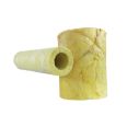 Veneered Glass wool pipe has good sound absorption performance, worldview outer diameter 89mm central air conditioning pipe